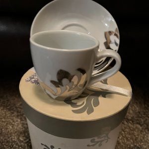 New in the box Macy's Cellar set of 2 Espresso Cups